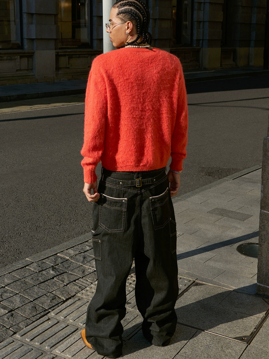 STEEPC Selvedge Double Knee Baggy Jeans | Face 3 Face