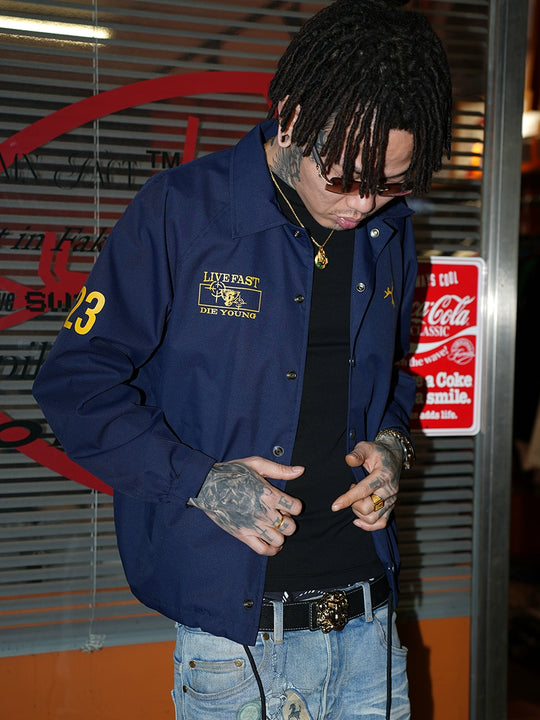 TGFCLUB 223 Print Coach Jacket | Face 3 Face