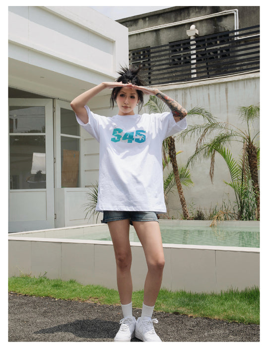 S45 Airplane Gradient Logo Tee | Face 3 Face