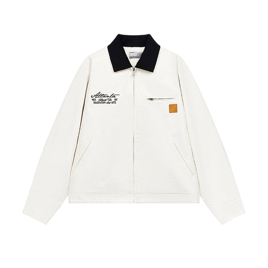 Harsh and Cruel Detroit Retro Embroidered Jacket | Face 3 Face