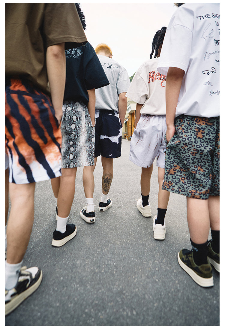 Remedy Animal Print Quick Dry Nylon Shorts | Face 3 Face