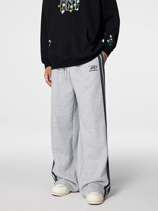 Achock Side Striped Baggy Sweatpants | Face 3 Face