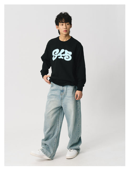 S45 Dot Logo Printed Long-Sleeve Tee | Face 3 Face