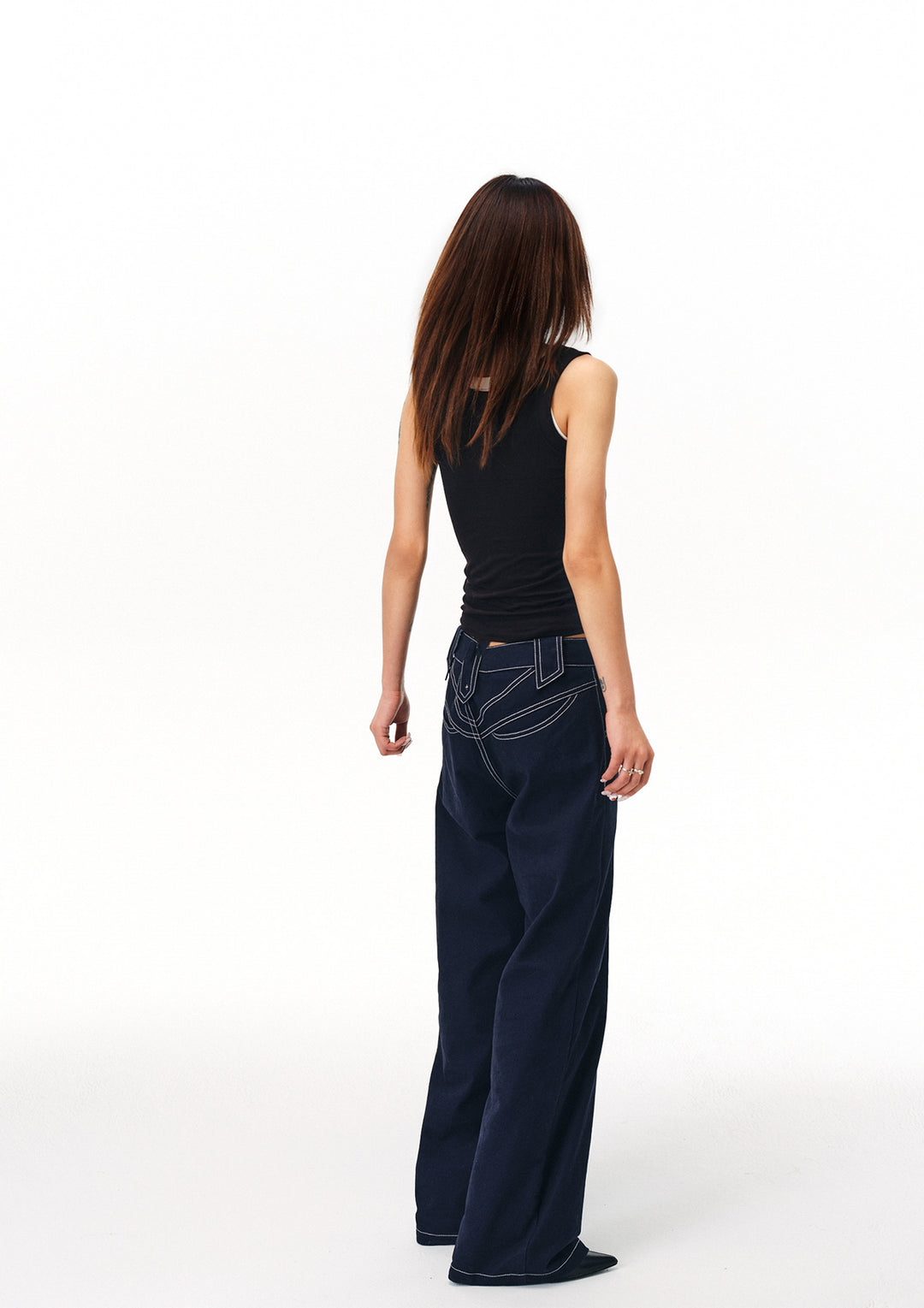 EVILKNIGHT(EK) Devil Eye Structured Canvas Pants | Face 3 Face