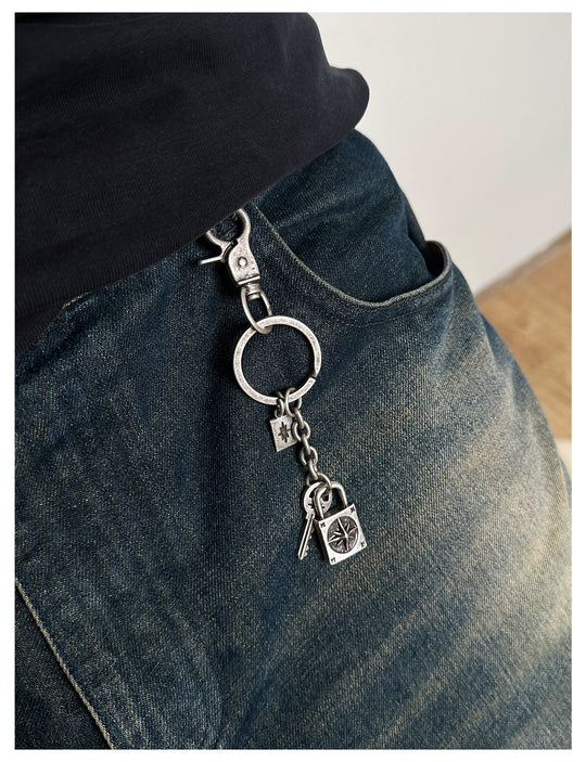 Remedy Key Lock Metal Keychain | Face 3 Face