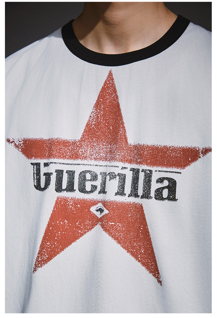 Remedy Aged Star Print Tee | Face 3 Face