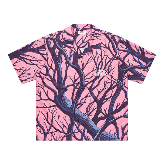 EMPTY REFERENCE Tree Branch Short Sleeve Shirt