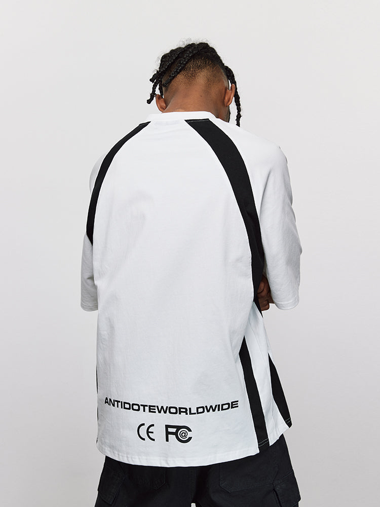 ANTIDOTE Racing Raglan Contrasting Color Tee