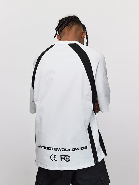 ANTIDOTE Racing Raglan Contrasting Color Tee