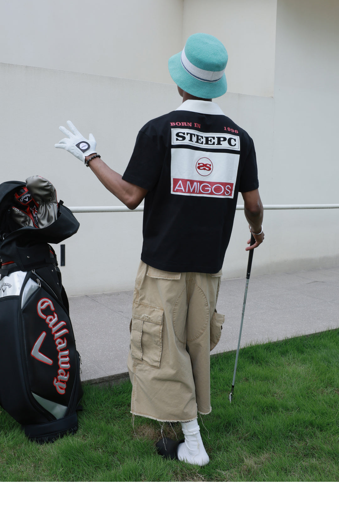 STEEPC Amigos Patch Embroidered Polo Shirt | Face 3 Face