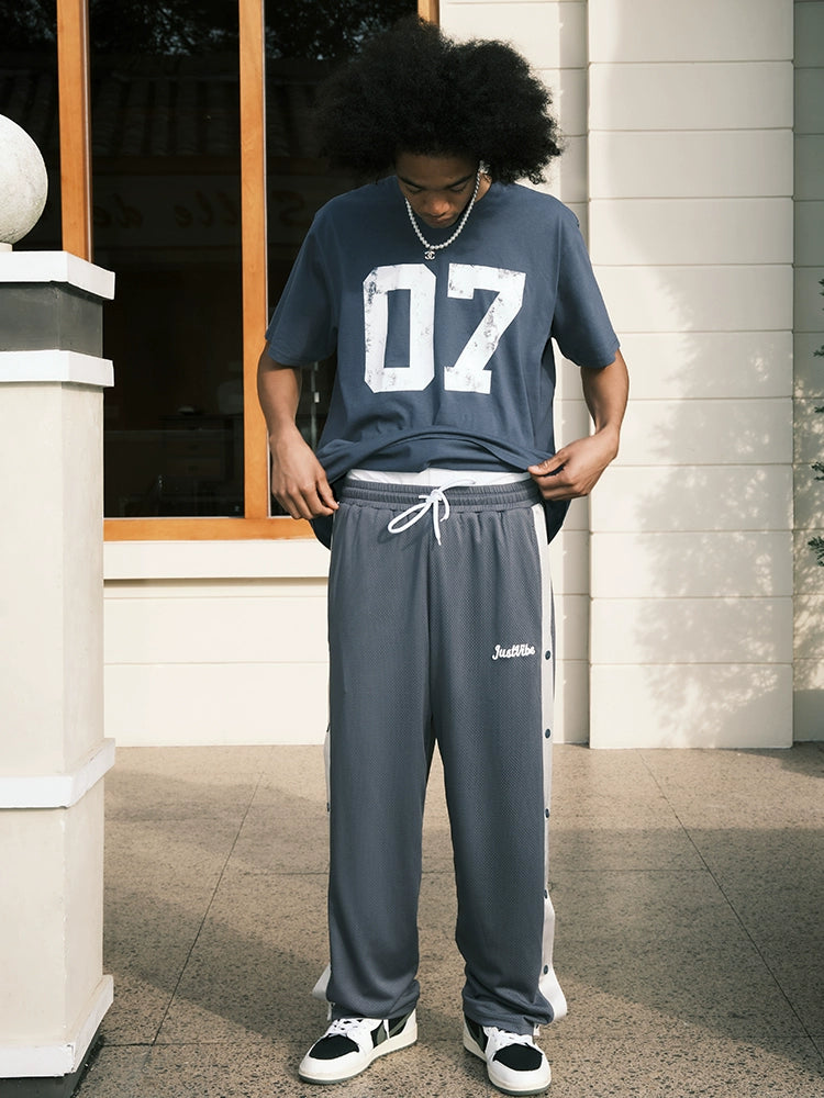 JUST VIBE Number 07 Vintage Print Tee | Face 3 Face