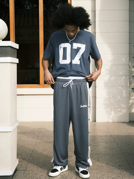 JUST VIBE Number 07 Vintage Print Tee | Face 3 Face