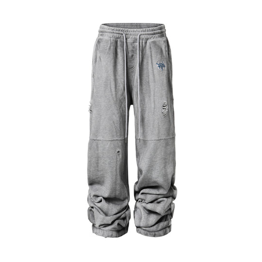 KARMANISTIC Distressed Flag Print Jogger Sweatpants | Face 3 Face