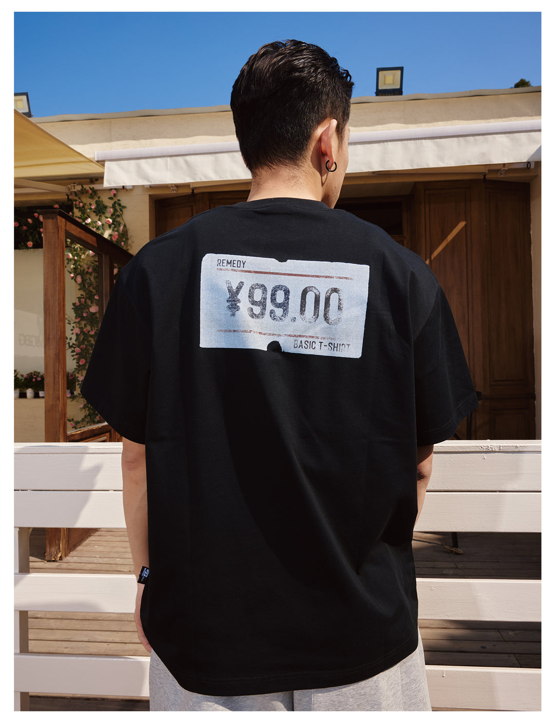 Remedy Price Sticker Print Cool Touch Tee | Face 3 Face