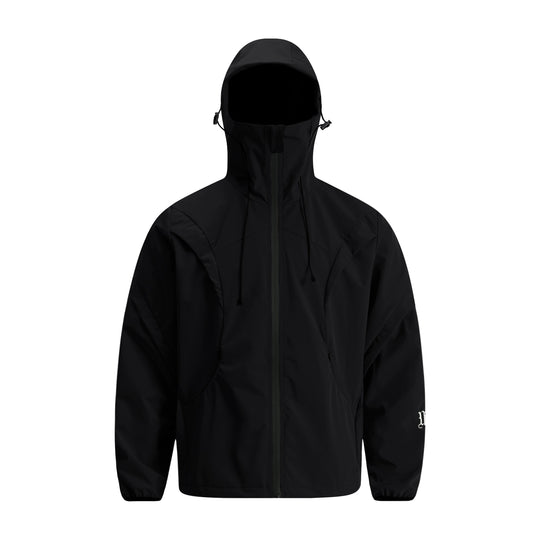 F3F Select Functional Drawstring Hooded Technical Jacket | Face 3 Face