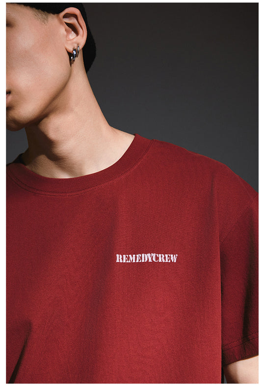 Remedy Military Stencil Print Tee | Face 3 Face