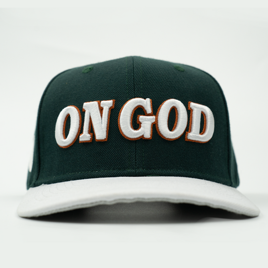 TGFCLUB ON GOD 3D Embroidered Baseball Cap | Face 3 Face