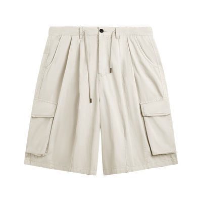 F3F Select Multi Pocket Two Tuck Wide Work Cargo Shorts