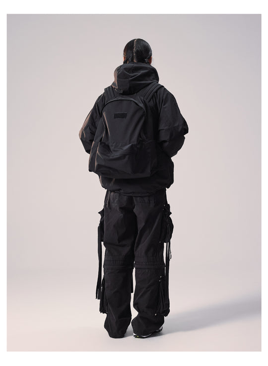 Remedy Backpack Design Hooded Windbreaker Jacket | Face 3 Face