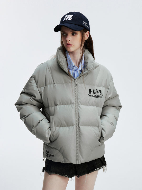 MEDM Honeycomb Pattern Down Jacket | Face 3 Face