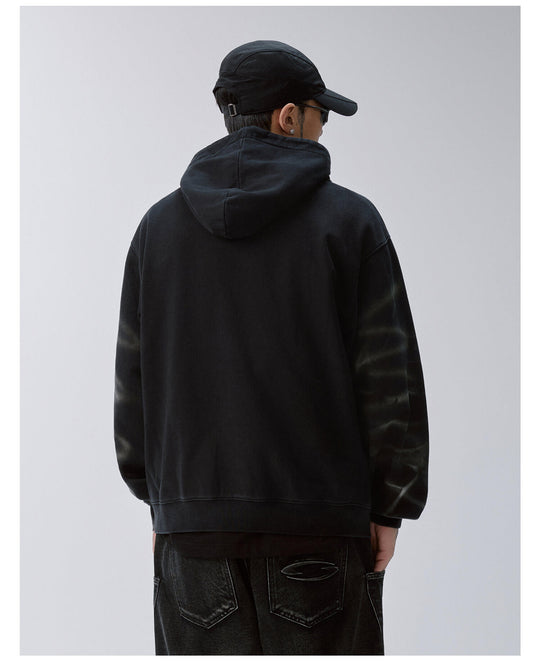 F2CE Tie Dye Distressed Embroidered Hoodie | Face 3 Face