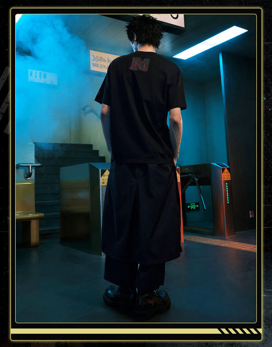 MEDM × Jujutsu Kaisen Ryomen Sukuna Print Embroidered Tee | Face 3 Face