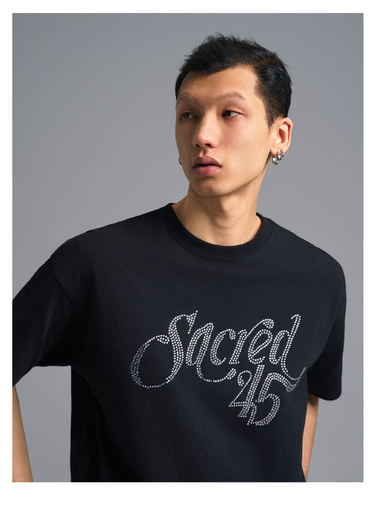 S45 Rhinestone Logo Tee | Face 3 Face