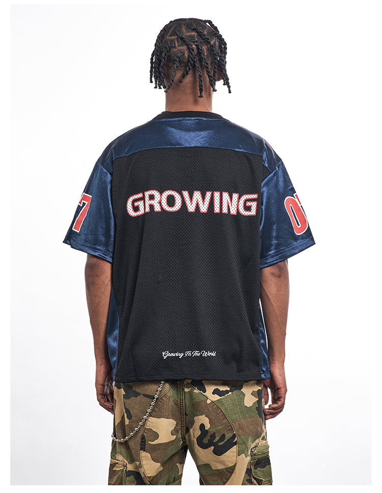 F3F Select 07 Numbering Printed Logo Mesh Hockey Jersey Tee | Face 3 Face