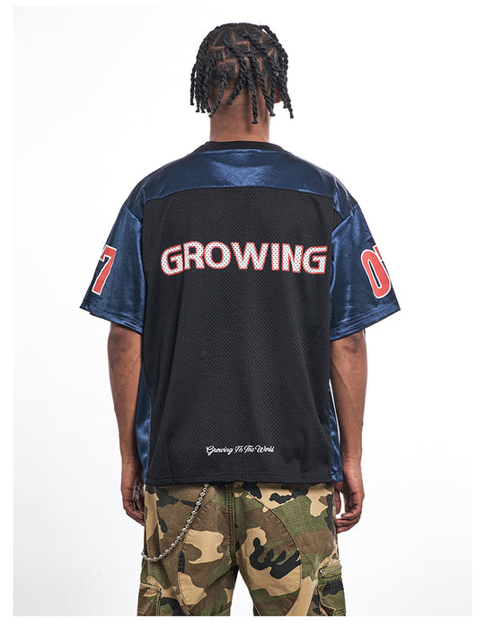 F3F Select 07 Numbering Printed Logo Mesh Hockey Jersey Tee | Face 3 Face