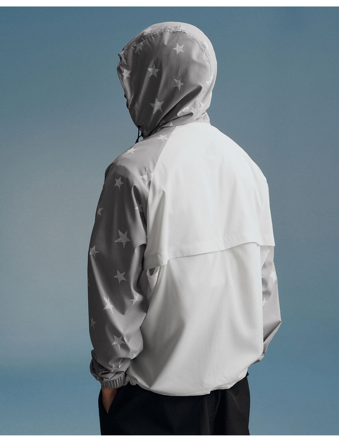 MEDM Star Print Sleeve Lightweight UV Protective Outdoor Jacket | Face 3 Face