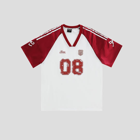 INSstudios Raglan Spliced V-neck Soccer Jersey | Face 3 Face