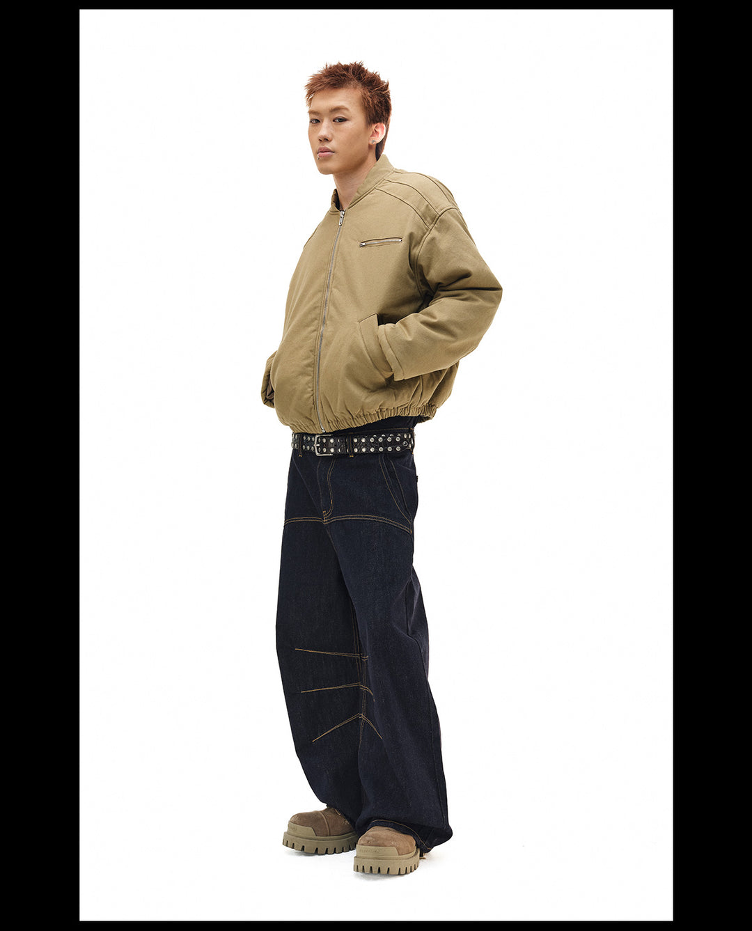 NOVACAM Canvas Puffer Short Work Jacket | Face 3 Face