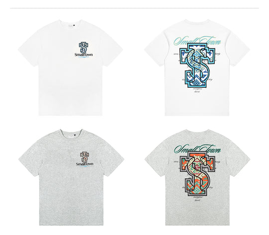 Small Town Kid Pearl Ethnic ST Logo Patch Tee | Face 3 Face