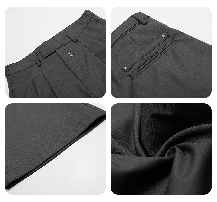 F3F Select Riveted Two Tuck Baggy Suit Pants | Face 3 Face