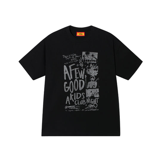 AFGK Club Night Vintage Print Tee | Face 3 Face