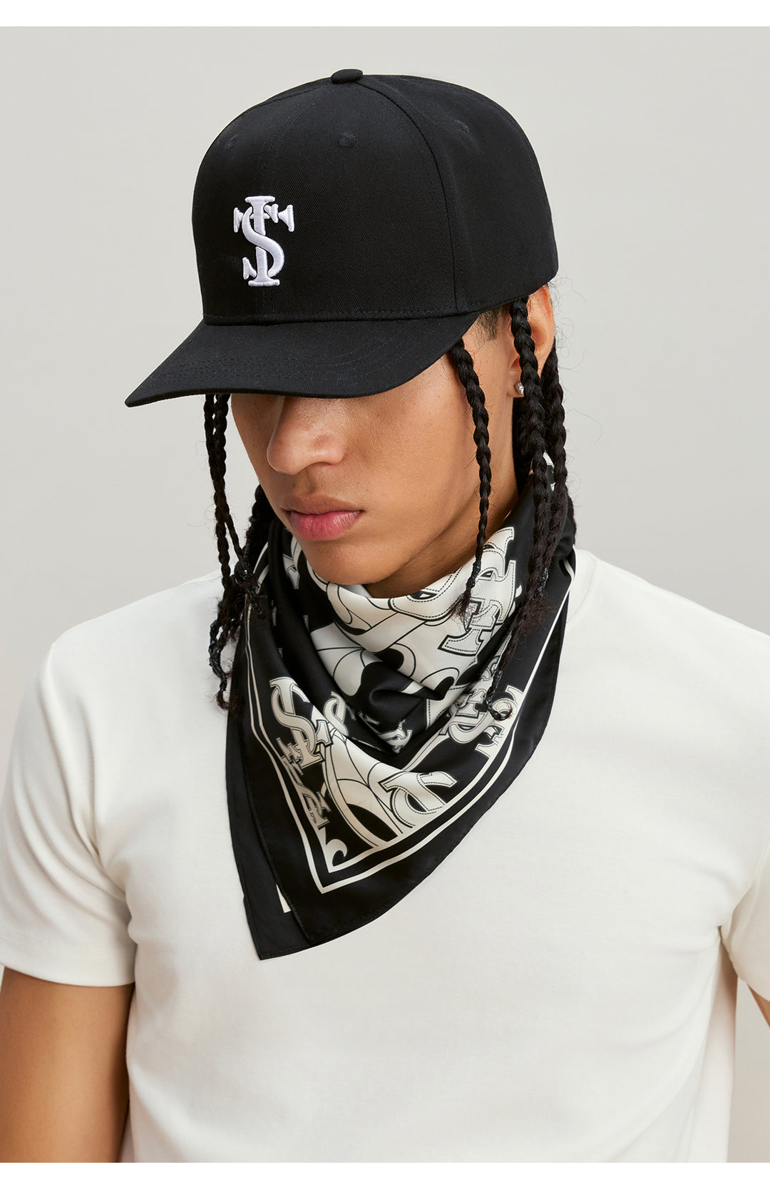Small Town Kid Cross Logo Square Scarf / Bandana | Face 3 Face
