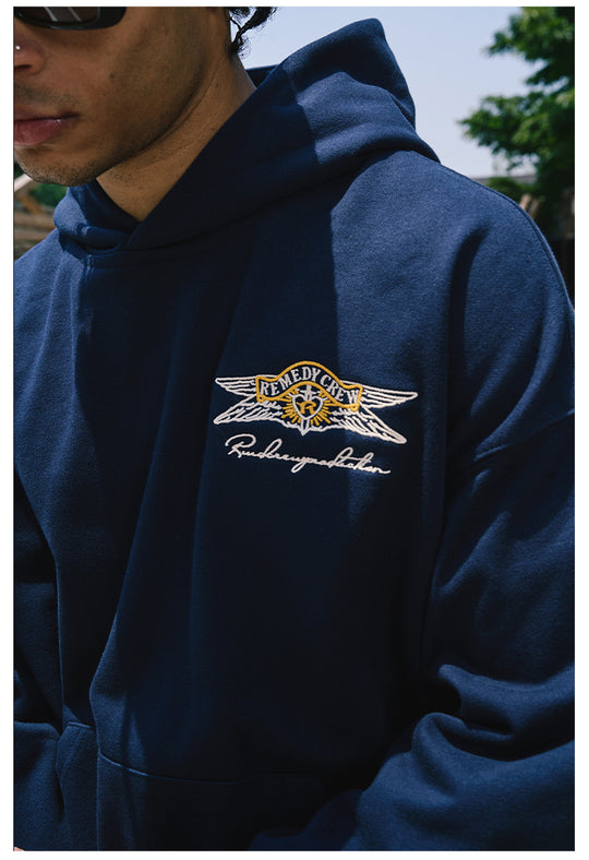 Remedy RMDCMADE 3D Embroidered Hoodie | Face 3 Face