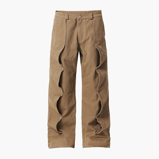 JHYQ Deconstructed Pleated Work Pants