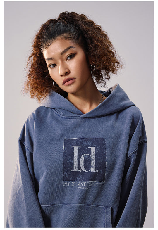 Remedy ID Print Washed Hoodie | Face 3 Face
