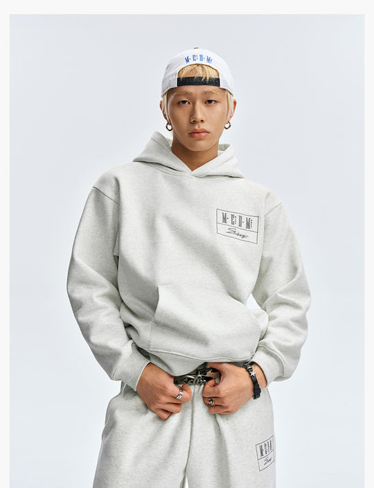 MEDM Embroidered Lettered Logo Hoodie & Sweatpants | Face 3 Face