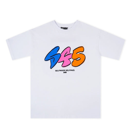S45 Letter Graffiti Logo Tee | Face 3 Face