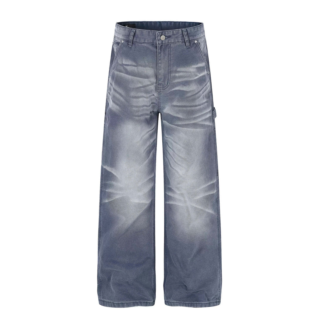 F3F Select Stone Washed Baggy Painter Jeans