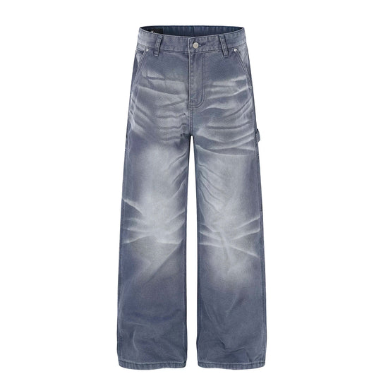 F3F Select Stone Washed Baggy Painter Jeans