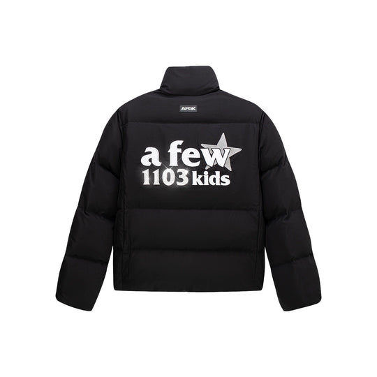 AFGK 1103 Rhinestone Embroidery Down Jacket | Face 3 Face