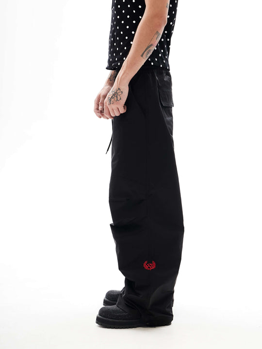 KARMANISTIC 3D Cut Nylon Parachute Pants | Face 3 Face