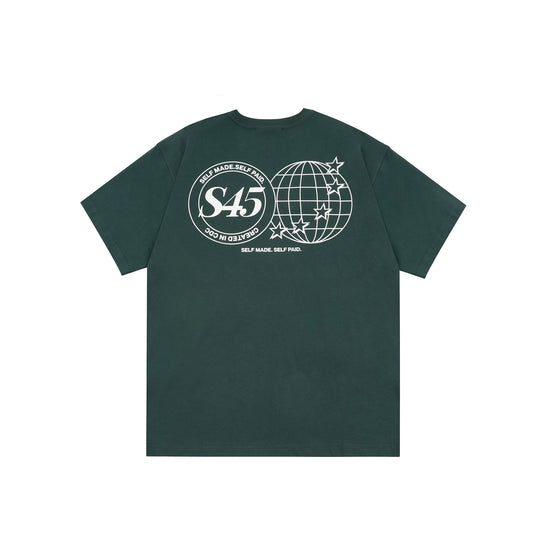 S45 New Earth Logo Printed Tee | Face 3 Face