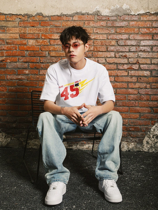 S45 Lightning Bolt Logo Tee | Face 3 Face