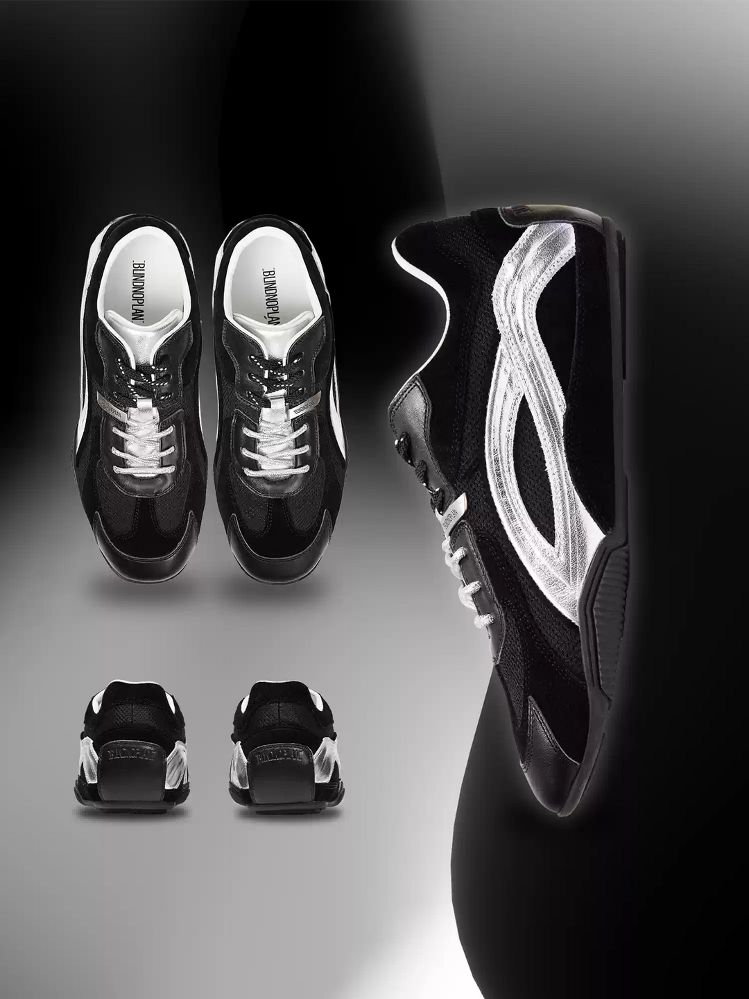 BLIND NO PLAN Racing Inspired Sneakers | Face 3 Face