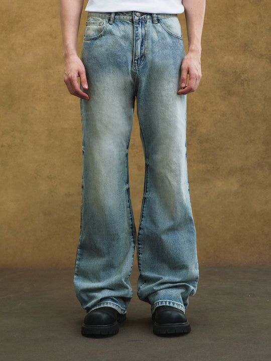 YADcrew Washed Whisker Jeans | Face 3 Face
