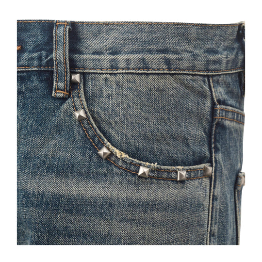 KARMANISTIC Riveted Washed Baggy Jeans | Face 3 Face